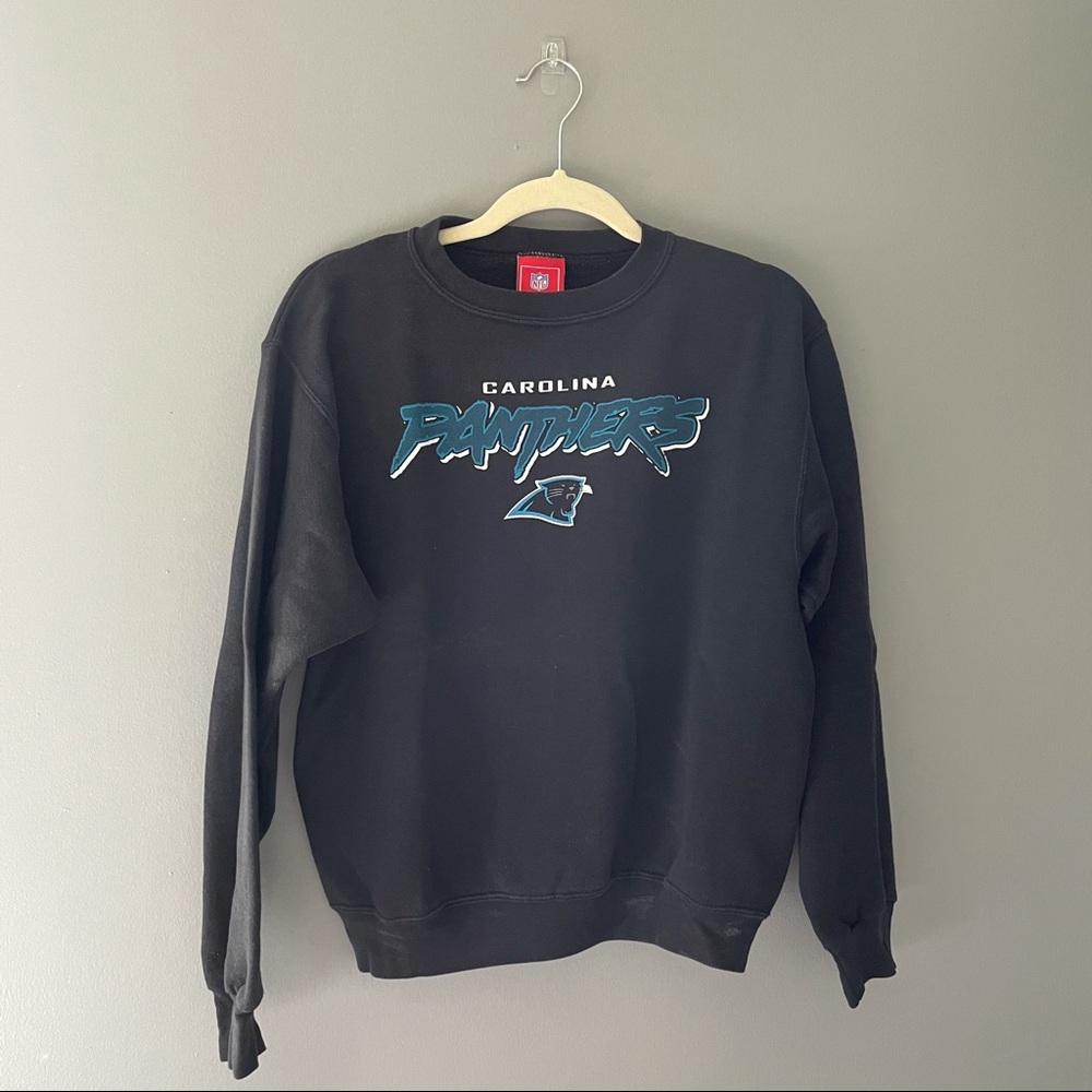 COPY - North Carolina panthers crewneck